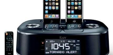 iLuv IMM183: Um Dock Duplo para iPhone e iPod com Avisos Meteorológicos!