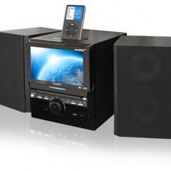 Cube 3, Um Micro System com TV de 7”, Dock para iPod e DVD Player