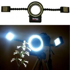 Flash com Luzes LED para sua Câmera!