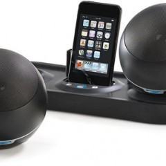 Dock para iPod com Caixas de Som Sem Fios