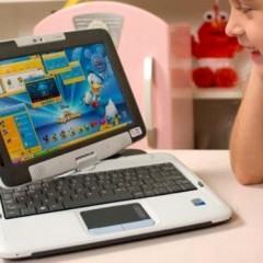 PeeWee PC Lança Laptop Infantil com Tela Touchscreen Móvel!