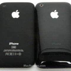 Imagem Mostra o Novo iPhone e o iPhone 3G Lado a Lado