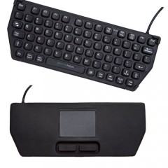 Teclado Portátil com Dupla Face Esconde um Trackpad