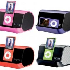 iHome Anuncia iPod Dock em Cores!