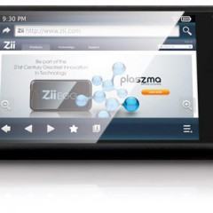 Creative Zii Egg, Um Player Android com Tela Multi-touch
