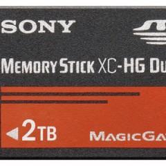 Vem Aí o Memory Stick XC com 2TB de Capacidade!