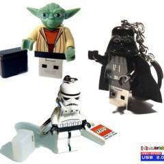 Mini-Figuras Lego Star Wars em Versão Flash Drive!
