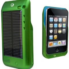 Um Case com Painéis Solares para o iPod Touch