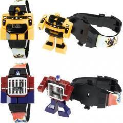 Relógios de Pulso Transformers: Optimus Prime e Bumblebee