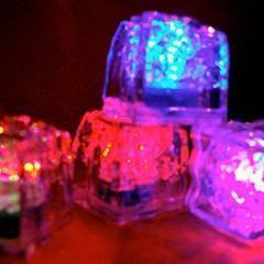 Cubos de Gelo Iluminados!