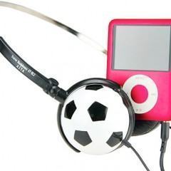 Fone de Ouvido Bola de Futebol para a Copa do Mundo