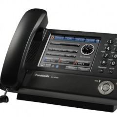 Telefone Fixo da Panasonic com LCD Touchscreen