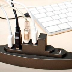 USB Boat, um Hub USB em Forma de Navio