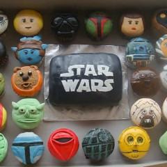 A Força Está Com os Cupcakes Star Wars!