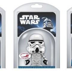 Star Wars Earbuds: Darth Vader, Stormtrooper e Yoda