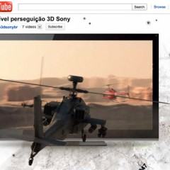 Entre no Mundo 3D da Sony em uma Incrível Perseguição de Helicópteros!