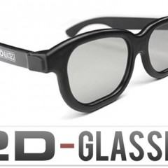 Óculos Transforma Cinema 3D em 2D!