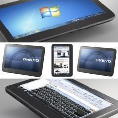 Novos Tablets da Onkyo com Windows 7