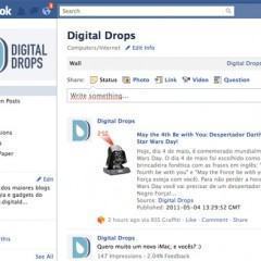 E aí, Já Curtiu a Página do Digital Drops no Facebook?