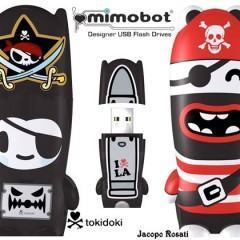 Mimobots Piratas dos Sete Mares – Novos Designer Flash Drives da Mimoco
