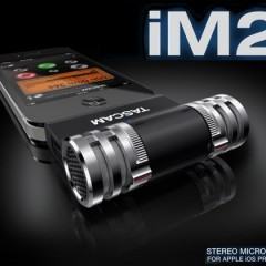 Tascam iM2, um Microfone Estéreo de Alta Qualidade para iPhone, iPod e iPad