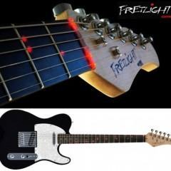 Guitarra Hi-Tech Fretlight Ensina a Tocar com LEDs