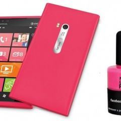 Nokia Cria Esmalte de Unha Rosa para Combinar com o Pink Nokia Lumia 900