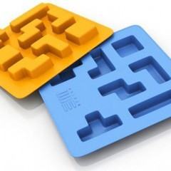 Cubos de Gelo em Formato Tetris