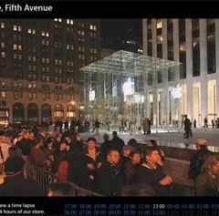 Acompanhe as primeiras 24 horas da Apple Store