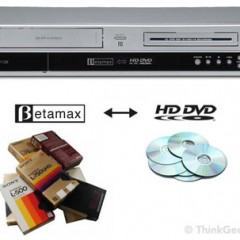 Um Conversor de Betamax para HD-DVD!