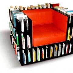 Bibliochaise, uma Cadeira para Amantes da Leitura