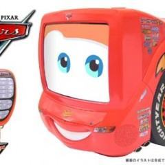 TV/DVD inspirada no filme Carros