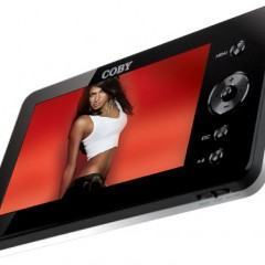 Coby PMP4320 com tela de 4.3” e HD de 20 GB