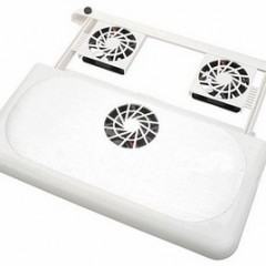 Um Cooling Pad Retrátil com Ventiladores para o seu Notebook