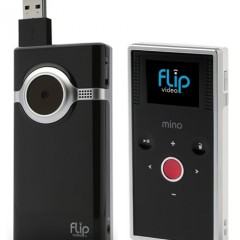 Flip Mino, Uma Câmera de Vídeo Ultra Fina com Conector USB