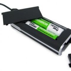 Um Recarregador de Pilhas USB