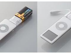 Use Pilhas AA Para Carregar Seu iPod