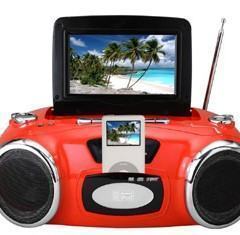 Um Boombox com Vídeo para o seu iPod!