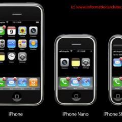 Mockups do iPhone Nano e iPhone Shuffle
