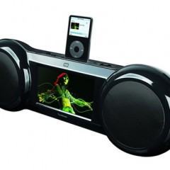 Dock para iPod com Tela de 7”