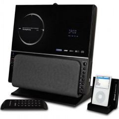 Sistema de Som da iSymphony com Bluetooth e Dock para iPod