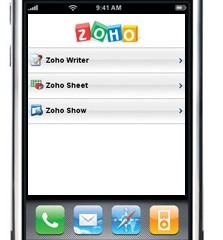 iZoho: Aplicativos para o seu iPhone