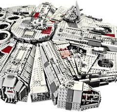 Edição de Colecionador: Millennium Falcon Feita com Lego