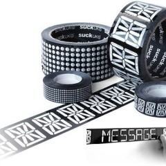 Message Tape, A Fita Adesiva que Imita uma Tela Digital!