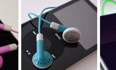 Headphones Coloridos para seu iPod
