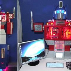 Os Transformers Contra-Atacam, Conheça o Casemod do Optimus Prime!
