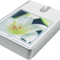 Um Mouse Sem Fio com Porta Retrato