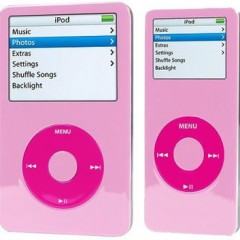 iPod cor de rosa