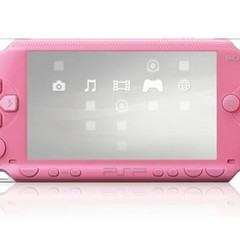 Um Sony PSP Pink