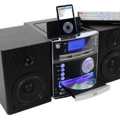 MicroSystem M2 DVD da iSymphony com Dock para iPod